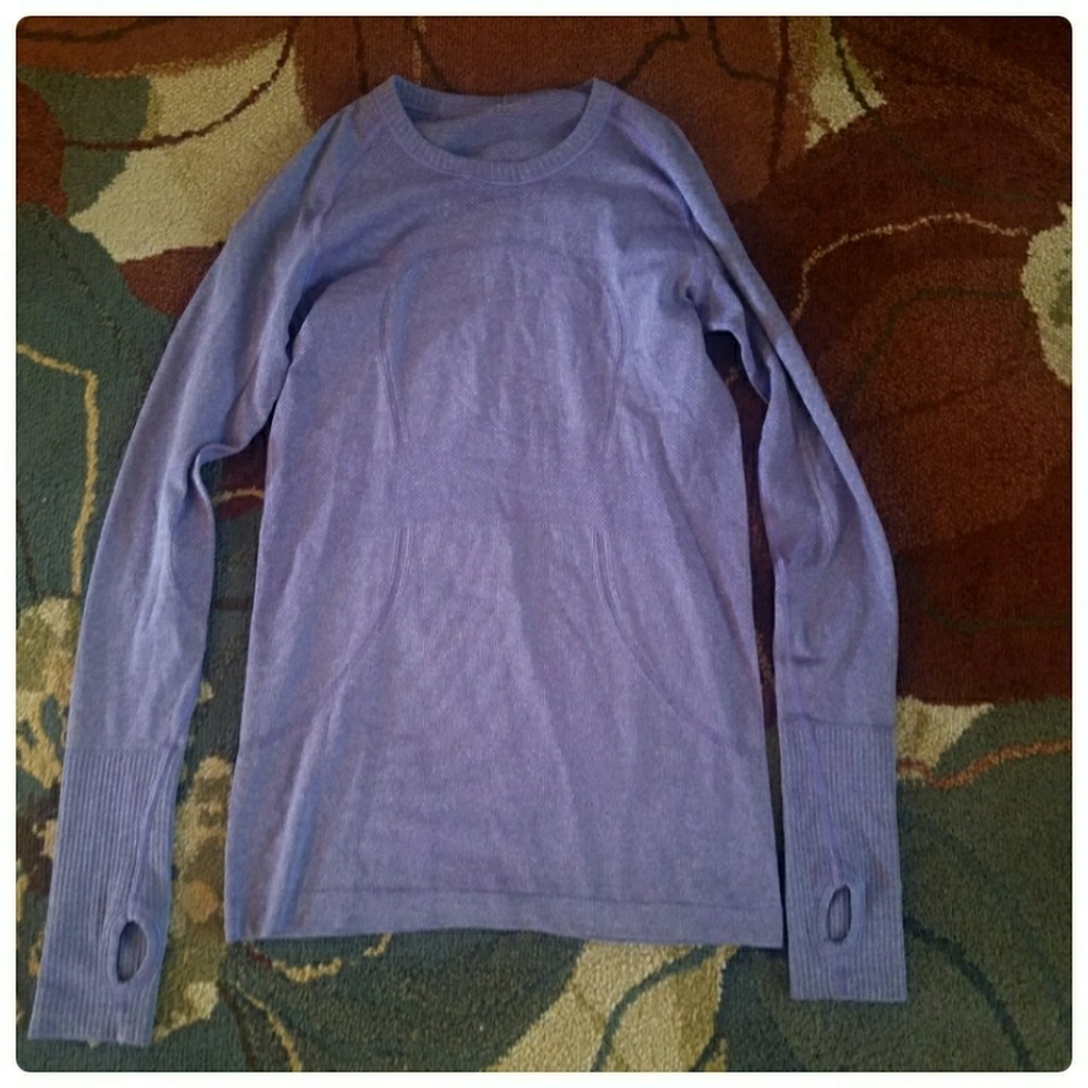 Lululemon light purple swiftly tech long sleeve 6
